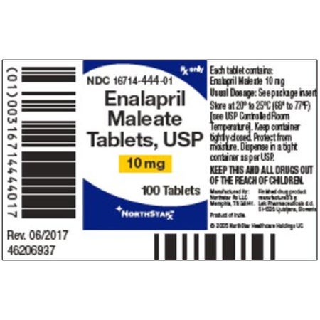Enalapril Maleate 10 mg Tablet 100 Tablets