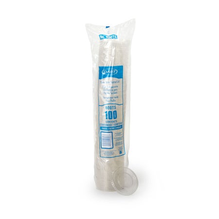 Drinking Cup Lid Dart® For 9 oz. Cups Clear Plastic Disposable