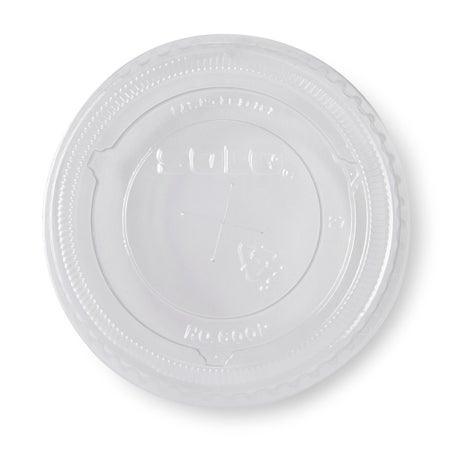 Drinking Cup Lid Dart® For 9 oz. Cups Clear Plastic Disposable