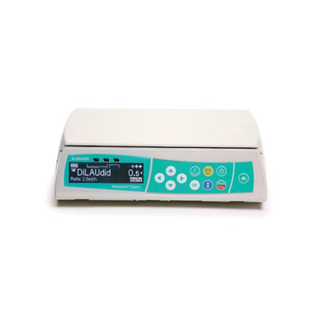 Large Volume Infusion Pump Infusomat® Space® NiMH Rechargeable Battery Linear Peristaltic NonWireless 0.1 to 9999 mL Volume 0.1 to 1200 mL / Hr. Flow Rate