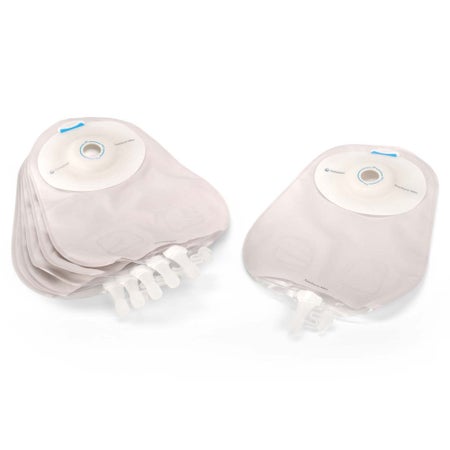 Urostomy Pouch SenSura® Mio Convex One-Piece System 10-1/2 Inch Length, Maxi Convex Light, Pre-Cut 1-1/8 Inch Stoma Drainable
