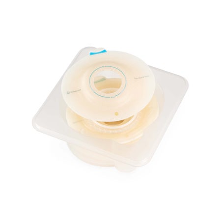 Ostomy Barrier SenSura® Mio Click Extended Wear Elastic Adhesive 60 mm Flange Blue Code System 1-3/8 Inch Opening