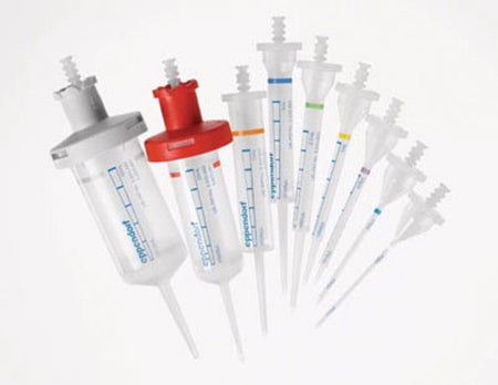 Positive Displacement Pipette Tip Combitips® advanced, Biopur® 50 mL Graduated Sterile