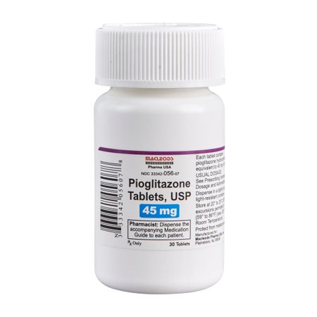 Pioglitazone HCl 45 mg Tablet 30 Tablets