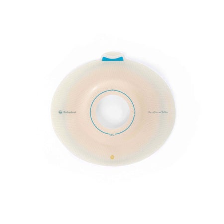 Ostomy Barrier SenSura® Mio Flex Precut, Standard Wear Elastic Adhesive 50 mm Flange Red Code System 35 mm Opening