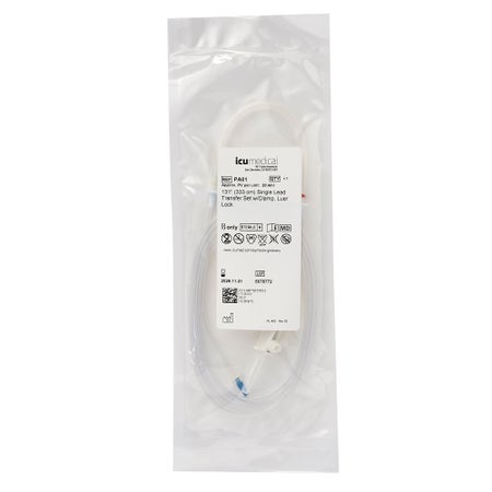 IV Pump Set PharmAssist™ Pump Without Ports 133 Inch Tubing Solution