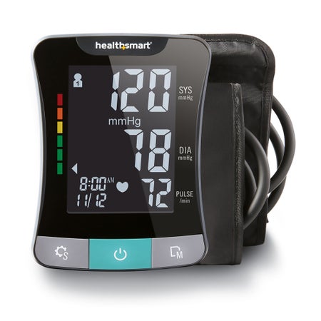 Home Automatic Digital Blood Pressure Monitor MABIS® Multiple Sizes Arm Nylon Cuff 23 - 40 cm Talking Model