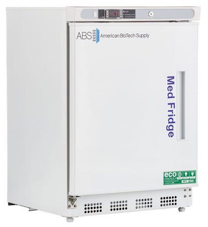 Undercounter Refrigerator ABS® Pharmaceutical 4.6 cu.ft. 1 Solid Swing Door Left Hinged Cycle Defrost