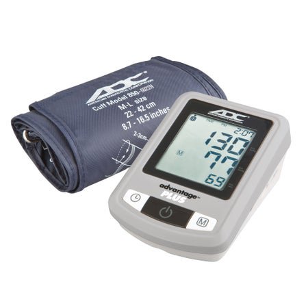 Home Automatic Digital Blood Pressure Monitor Advantage™ 6021N Series Large Adult Cuff Nylon Cuff 32 - 52 cm Desk Model