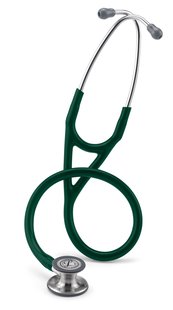 Cardiology Stethoscope 3M™ Littmann® Cardiology IV™ Green 1-Tube 22 Inch Tube Convertible Chestpiece