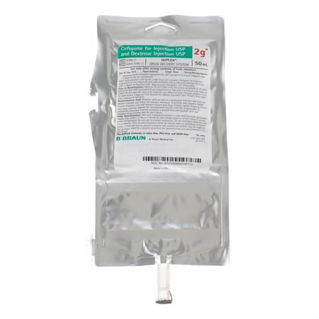Cefepime HCl 2 Gram / 50 mL Intravenous Injection 50 mL