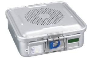 Sterilization Container Lid Integra® Miltex® 4-1/8 X 11-1/4 X 11-3/4 Inch, Anodized Aluminum Alloy