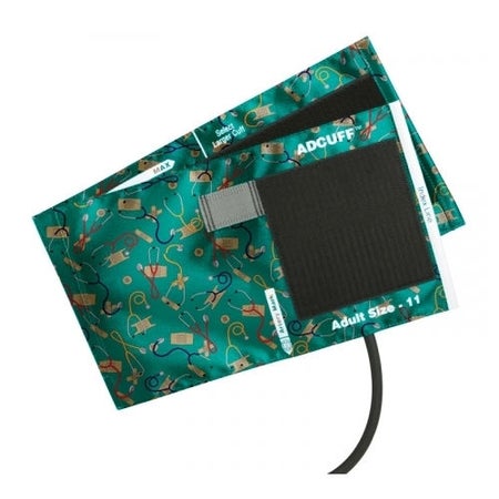Reusable Blood Pressure Cuff Adcuff™ 23 to 40 cm Arm Nylon Cuff Adult Cuff