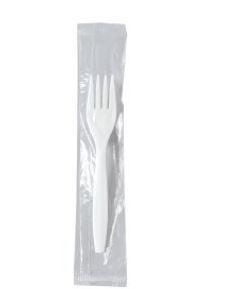 Fork Regal™ Medium Weight White Polypropylene