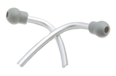 Clinician Stethoscope Adscope® 608 Gray 1-Tube 22 Inch Tube Convertible Chestpiece