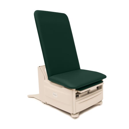 Hi-Lo Exam Table with Storage FLEX Access® Electric Foot Control 28 W X 78 L Inch Pneumatic Adjustable Backrest 700 lbs. Weight Capacity