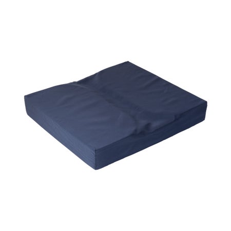 Coccyx Relief Seat Cushion DMI® Dual Cut Foam 18 W X 16 L X 3 D Inch Foam