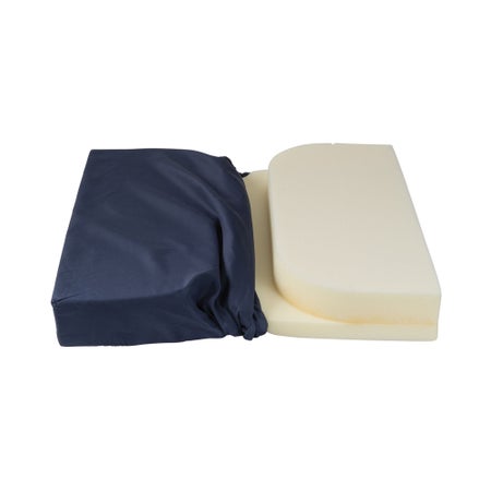 Coccyx Relief Seat Cushion DMI® Dual Cut Foam 18 W X 16 L X 3 D Inch Foam