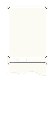 Blank Label DYMO® Printer Label White Thermal 1 X 2-1/8 Inch