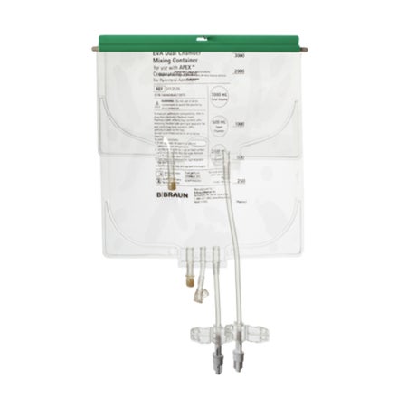 EVA Dual Chamber Mixing Bag Apex™ 1,500 mL 3 Port Dual Chamber