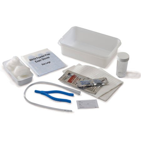 Intermittent Catheter Tray Curity™ Open System 14 Fr. Without Balloon Vinyl
