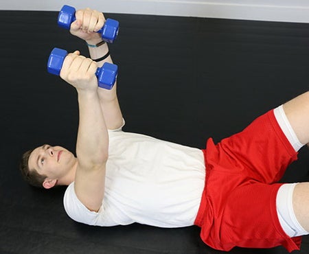 Dumbbell Pair Hexagon Heads CanDo® 5 lbs.