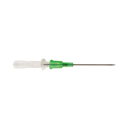 Peripheral IV Catheter Optiva® 22 Gauge 1 Inch Polyurethane Straight Hub Non Blood Control Non-Safety