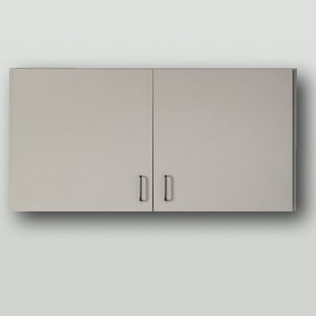 Wall Cabinet Model 8248 Hook and Rail Mounting System Laminate Without Drawers 1 Shelf Without Lock