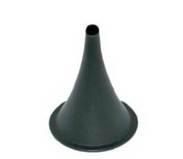 Ear Speculum Tip Oval Tip Ebonized 4.5 mm Length Reusable