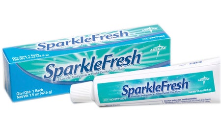 Toothpaste SparkleFresh™ Mint Flavor 0.6 oz. Tube