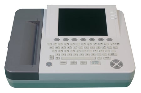 Electrocardiograph Edan® SE-1200 Express Battery Operated LCD Display Resting