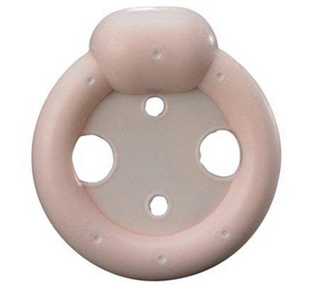 Pessary Milex® Ring with Knob / Folding Size 6 Silicone / Metal