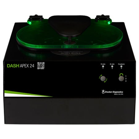 STAT Centrifuge DASH Apex 24 Place Horizontal Rotor 4,200 RPM Max Speed, 3,000xG Max RCF
