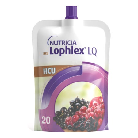 Oral Supplement HCU Lophlex® LQ Mixed Berry Flavor Liquid 4.2 oz. Pouch