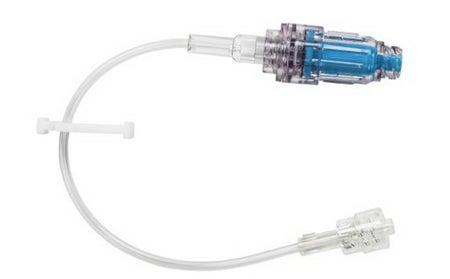 IV Extension Set MaxPlus™ Clear Needle-Free Port Standard Bore 9 Inch Tubing Sterile