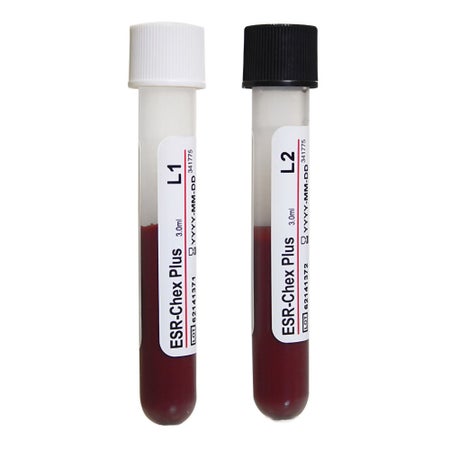 Hematology Control Set ESR-Chex™ Plus Level 1, 2 12 X 3 mL