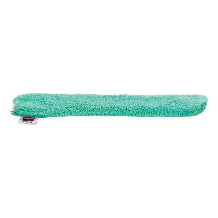 Replacement Duster Sleeve Rubbermaid Hygen™ Green, 0.8 X 3.2 X 22.7 Inch