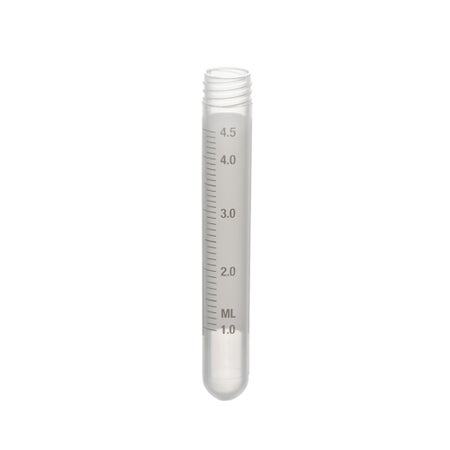 Storage and/or Transport Tube Plain 5 mL Without Closure Polypropylene Tube