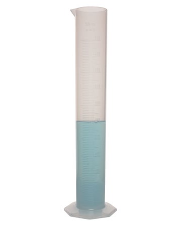 Graduated Cylinder Octagonal Base Polypropylene 500 mL (16 oz.)