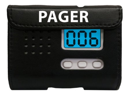 Pager For Remote Reset of 433 Systems