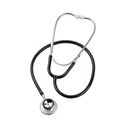 General Exam Stethoscope Mabis® Spectrum® Black 1-Tube 22 Inch Tube Double Sided Chestpiece
