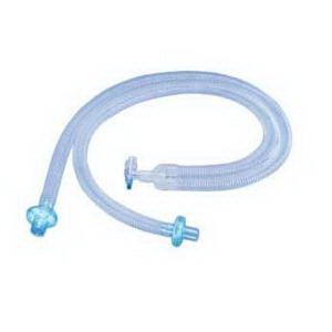 Ventilator Circuit Pulmonetic Systems Corrugated Tube Adult Without Breathing Bag Single Patient Use