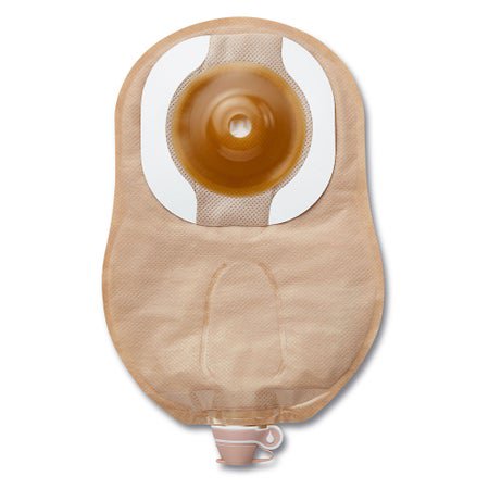 Urostomy Pouch Premier™ One-Piece System 9 Inch Length Convex, Pre-Cut 1 Inch Stoma Drainable