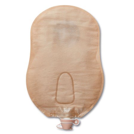 Urostomy Pouch Premier™ One-Piece System 9 Inch Length Convex, Pre-Cut 1 Inch Stoma Drainable