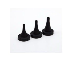 Ear Speculum Tip Set Round Tip Plastic 4 mm Length Disposable