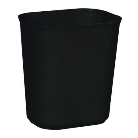 Fire-Resistant Trash Can Rubbermaid® 14 Quart / 3.5 gal. Black Thermoset Polyester Rectangular