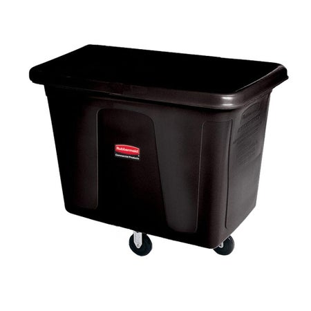 Utility Truck Rubbermaid® 3 Casters 300 lbs. Weight Capacity Without Handle HDPE