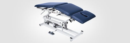Hi-Lo Treatment Table AM-300 Series Electric Foot Control 27 W X 76 L Inch Adjustable Backrest 500 lbs. Weight Capacity