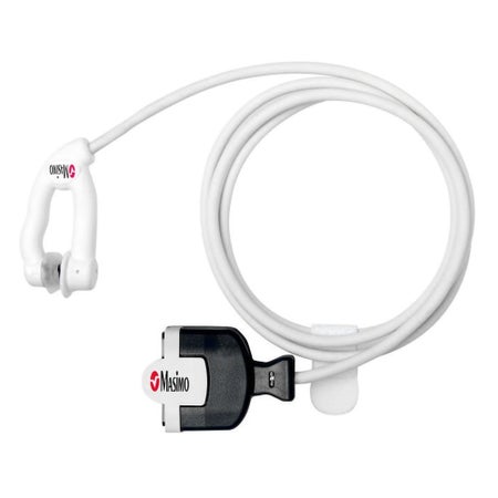 Ear Sensor M-LNCS E1® 3 Foot, >30kg Weight, Single Patient Use, Non-Sterile, Not Made with Natural Rubber Latex, Non-adhesive For Pulse Oximeter