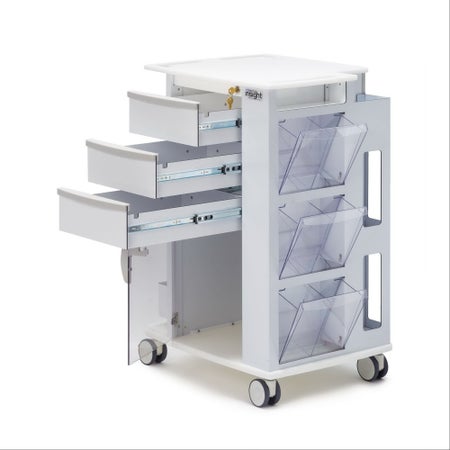 Insight Phlebotomy Cart White